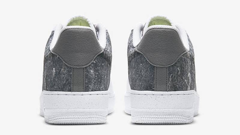 Nike Air Force 1 07 Recycled White Light Smoke Grey Back