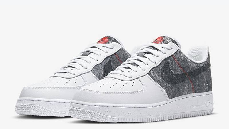 Nike Air Force 1 07 Recycled White Light Smoke Grey Front