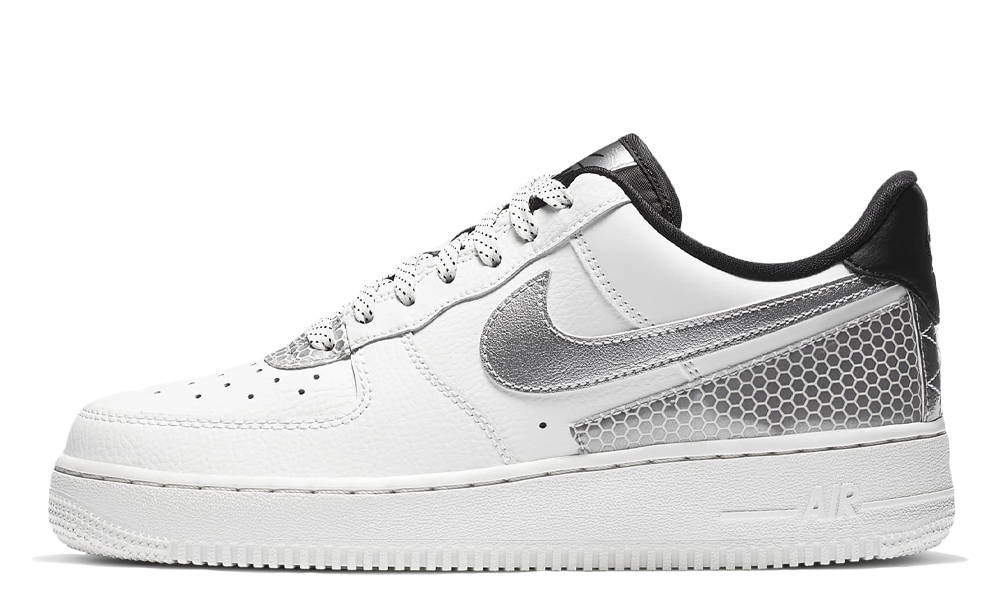 3M x Nike Air Force 1 07 SE Summit White Silver