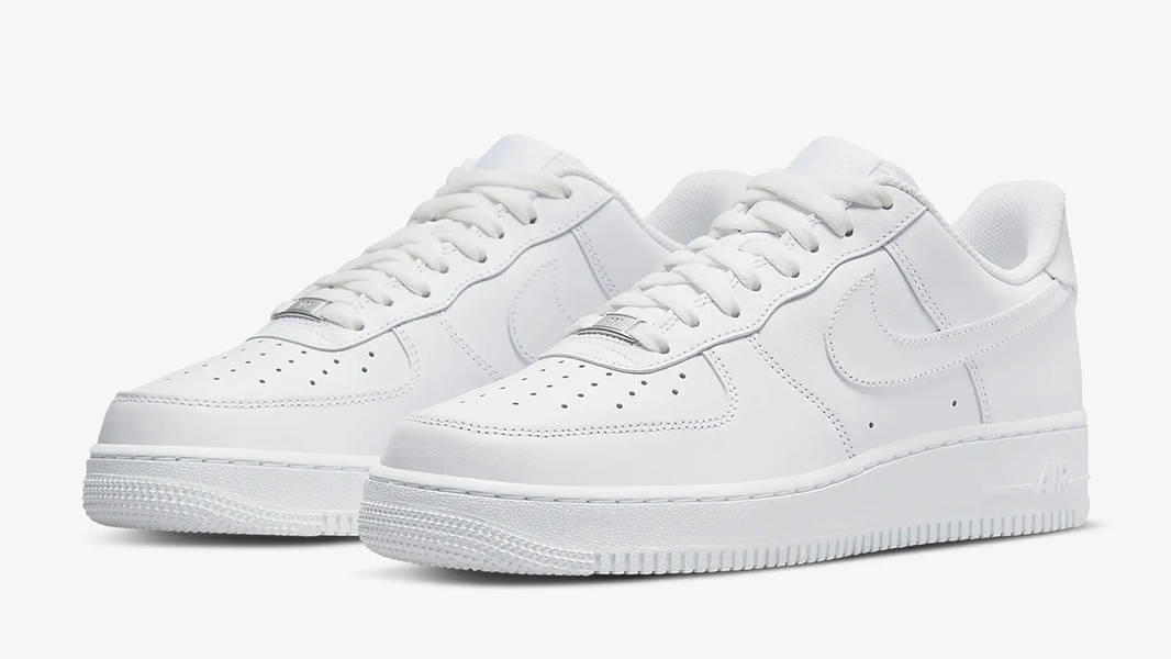 Nike Air Force 1 07 Triple White CW2288-111 Side