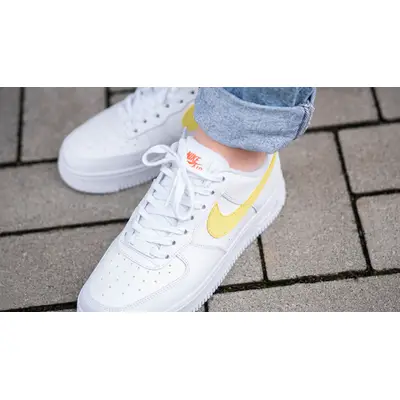 Air force 1 white bright citron hotsell