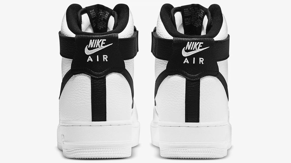 The Ever-Popular Nike Air Force 1 High Gets The Black And White ...