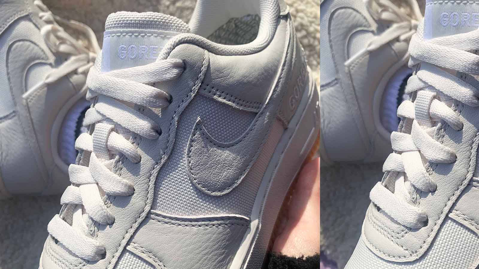 nike air force 1 gore tex close up