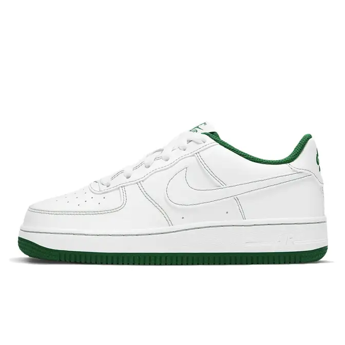 Nike Air Force 1 GS White Pine Green, Where To Buy, CW1575-103