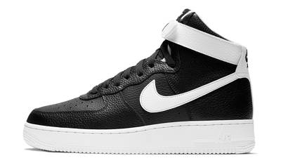 black and white air force 1 high