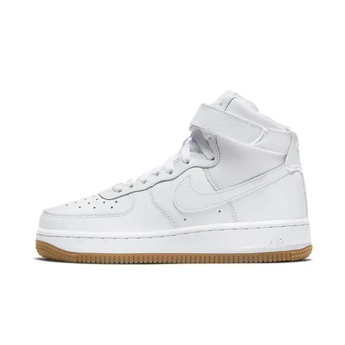 Air force 1 outlet high white/black/gum