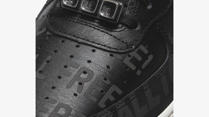 Nike Air Force 1 High Toll Free Closeup