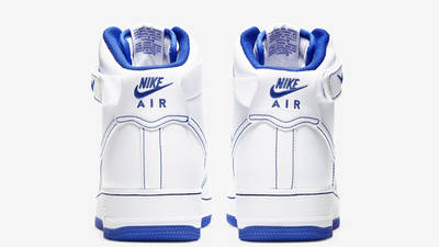 air force 1 high blue white