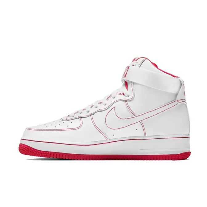 Nike Air Force 1 High White Red CV1753-100 - SoleSnk