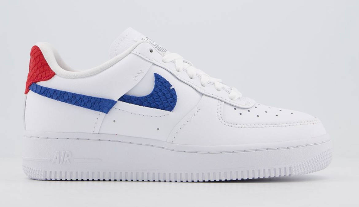 Nike air force 1 lxx white red blue offspring