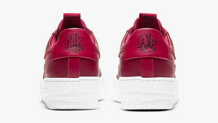 The Nike Air Force 1 Pixel Gets A Ruby Red Makeover The Nike Air Force 1 Pixel Gets A Ruby Red Makeover