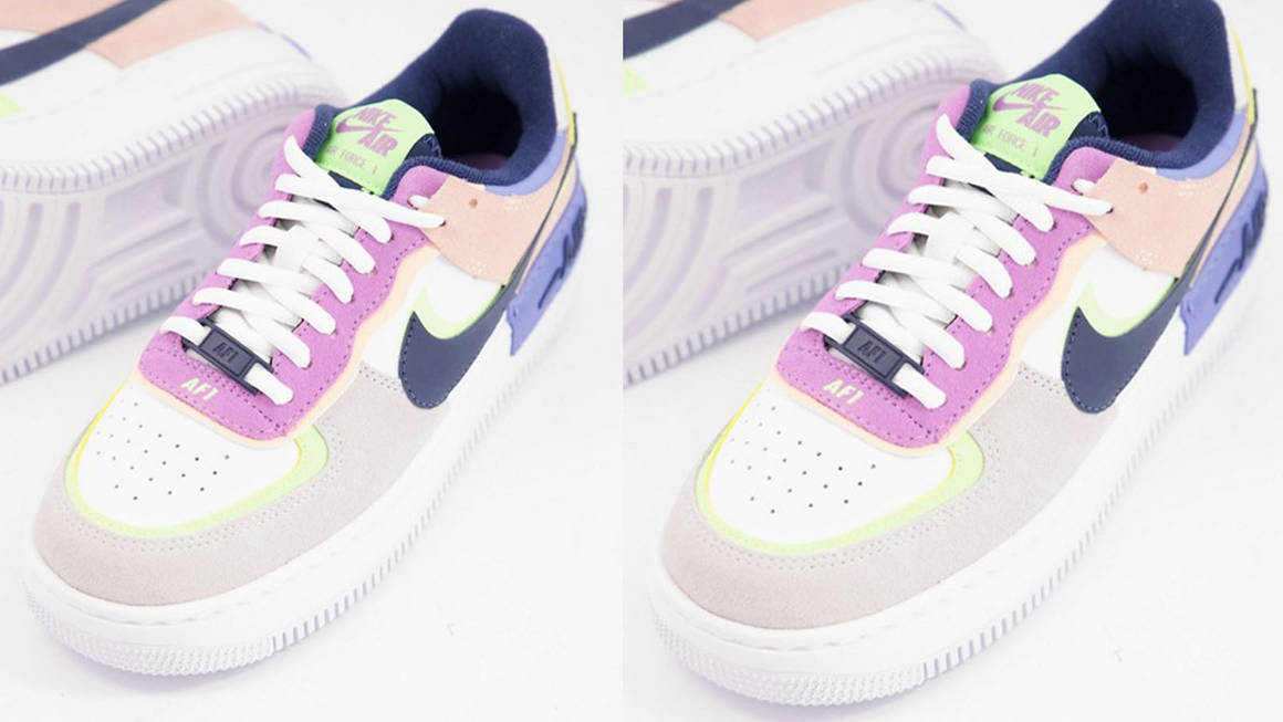 asos pastel air force 1