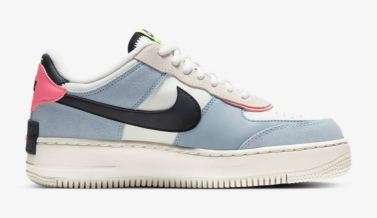 Nike Air Force 1 Shadow Light Armoury Blue side