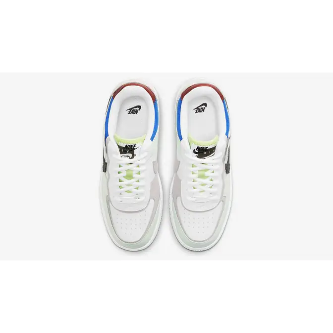 Nike Air Force 1 Shadow Pixel Swoosh White Green | Where To Buy ...