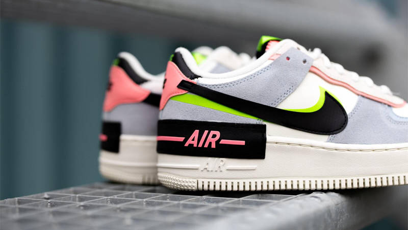 nike air force 1 white sunset pulse