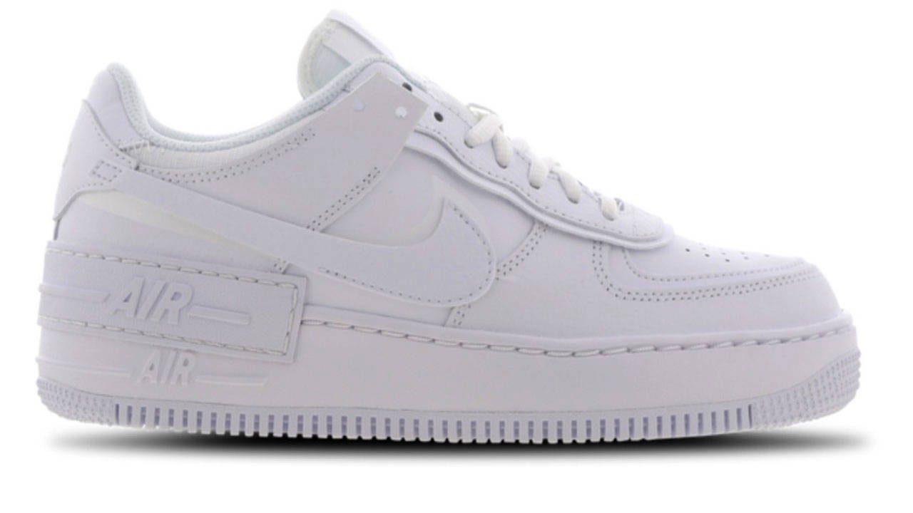 Nike Air Force 1 Shadow Triple White FL