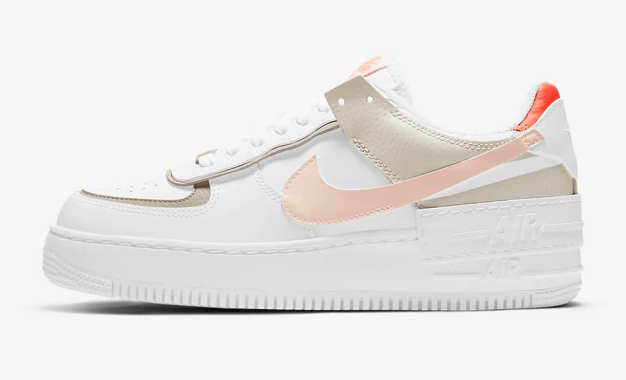 Nike Air Force 1 Shadow White Pink