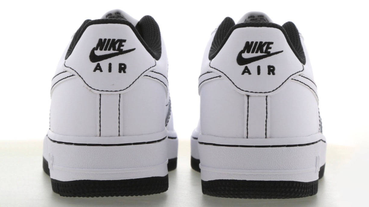 Nike Air Force 1 White Black GS