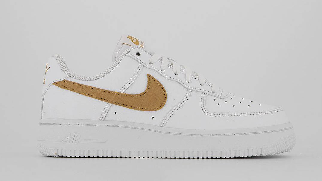 Nike air Force 1 White club gold OF