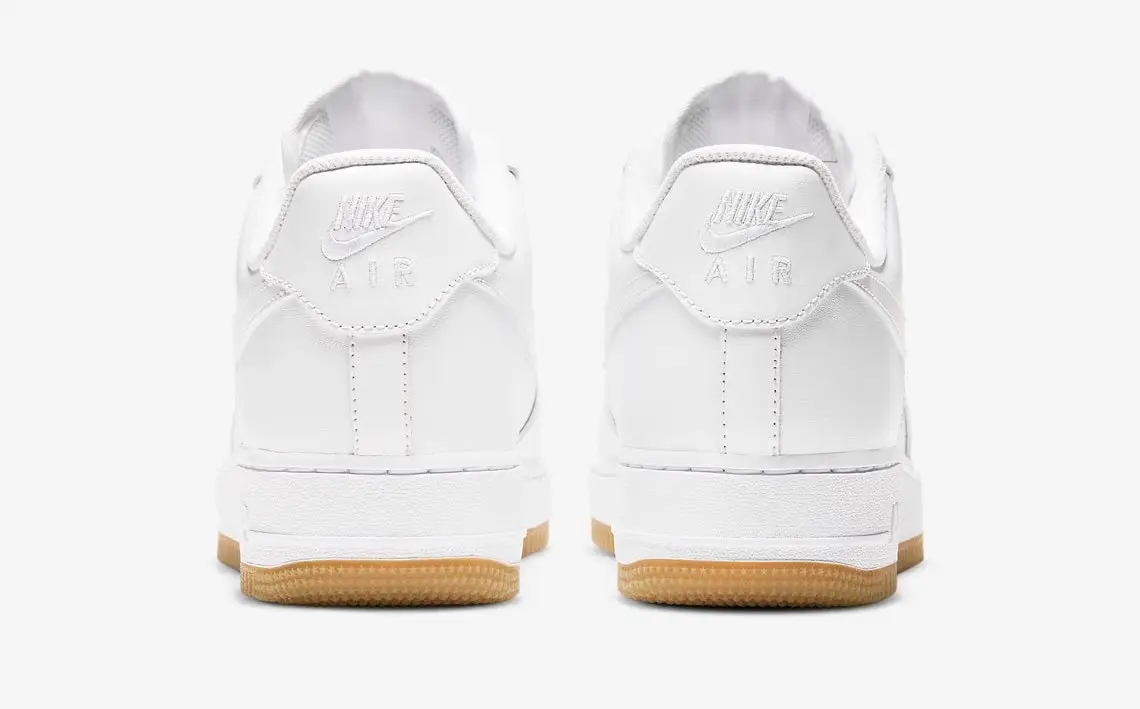 Nike air force gum sole clearance white