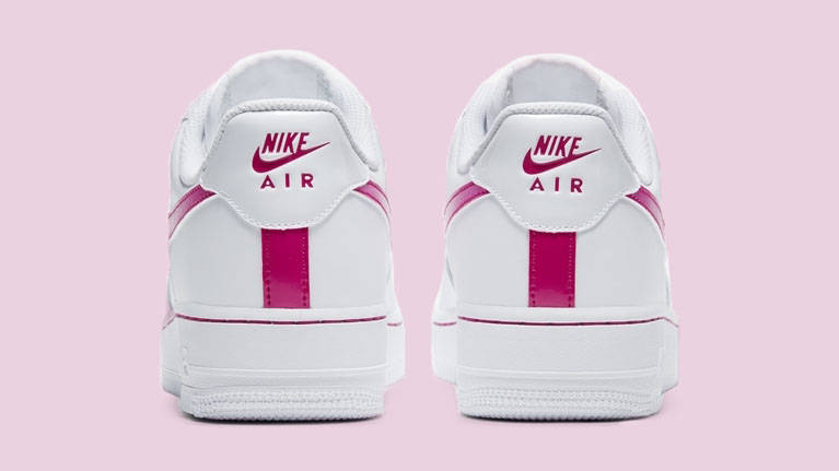 air force 1 airbrush pink gradient