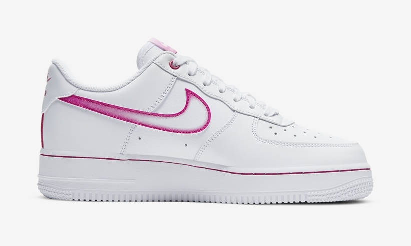Nike Air Force 1 White Pink Gradient