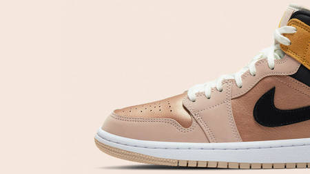 The Air Jordan 1 Looks Dreamy Dressed In This 'Particle Beige' Colour Palette The Air Jordan 1 Looks Dreamy Dressed In This 'Particle Beige' Colour Palette