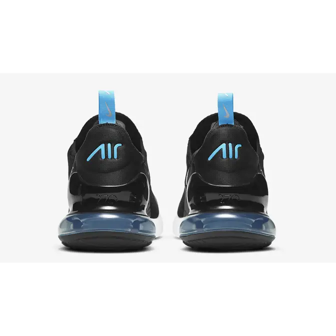 Nike Air Max 270 Black Light Blue Fury Where To Buy DD7120-001 | The Sole