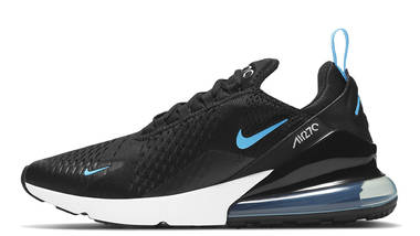 Nike Air Max 270 Black Light Blue Fury