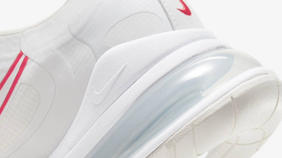 Nike Air Max 270 React White Bright Pink Closeup