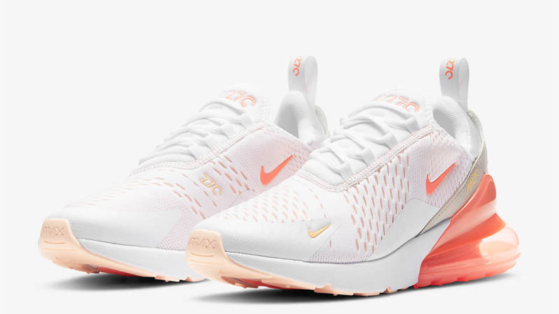 公式正規品!★AIR MAX 270 WHITE BRIGHT MANGO Buy Wmns Air Max 270 Essential 'White Bright Mango' - DH3895
