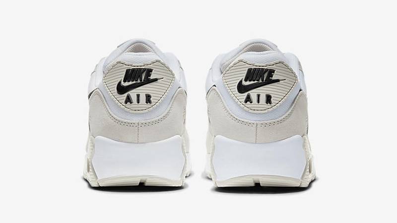 Nike Air Max 90 Light Bone Black DH4103-100 back