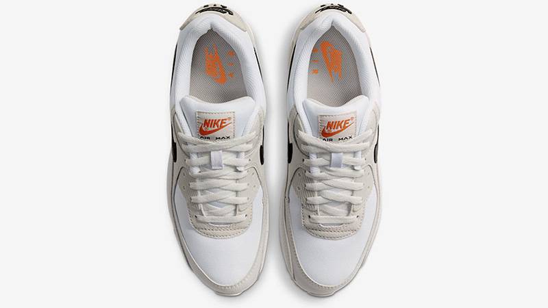 air max 90 light bone team orange