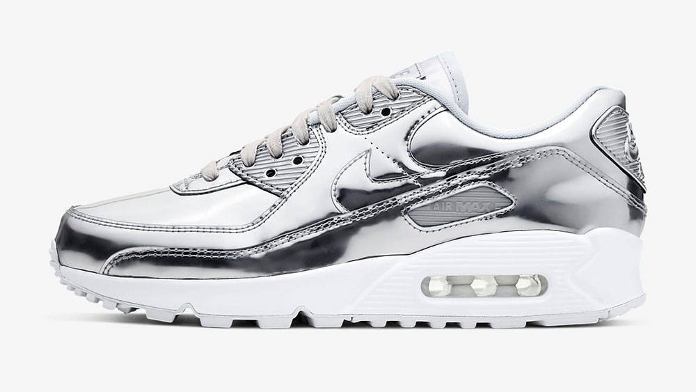 Nike Air Max 90 metallic Silver