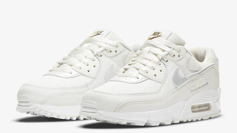 Nike Air Max 90 Summit White Dark Beetroot Front