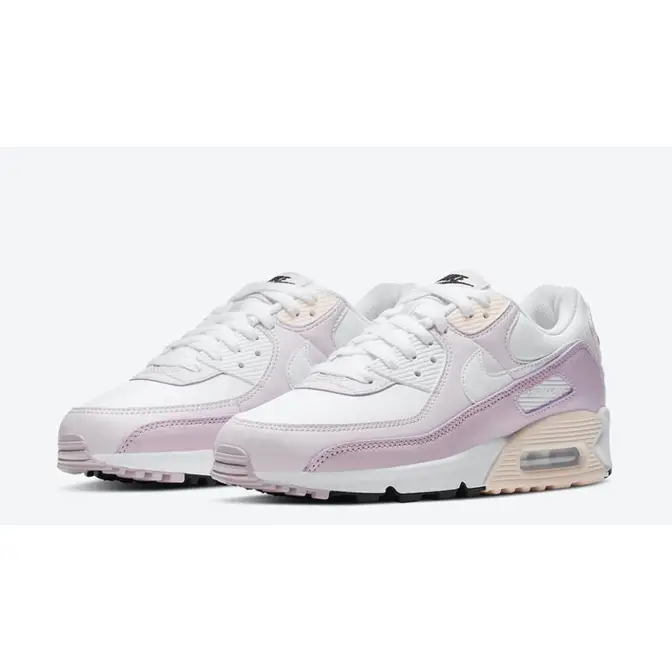 White and hot pink nike sales air max