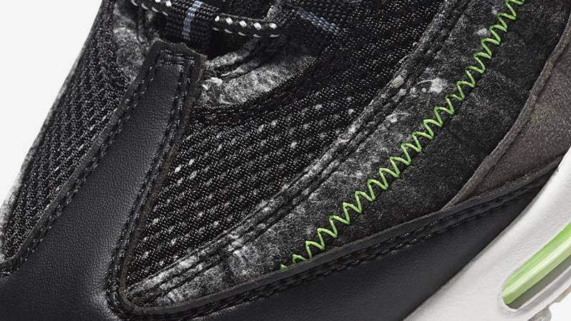 Nike Air Max 95 Recycled Electric Green Closeup