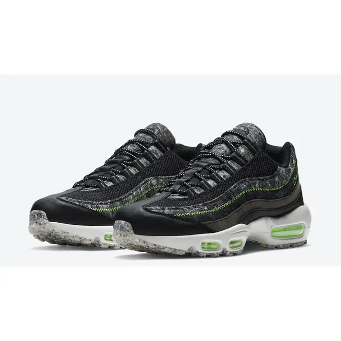 Air max 95 essential cheap trainer black / electric green