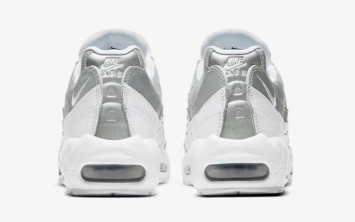 The Most Glamorous Air Max 95 Has Surfaced In A 'Metallic Silver ...