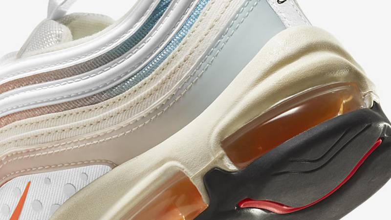 Nike Air Max 97 The Future is in the Air Sail Infrared Closeup