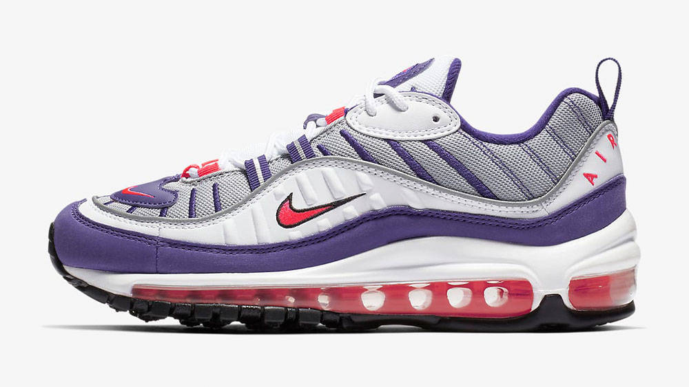 Nike Air Max 98 White Purple NIKE