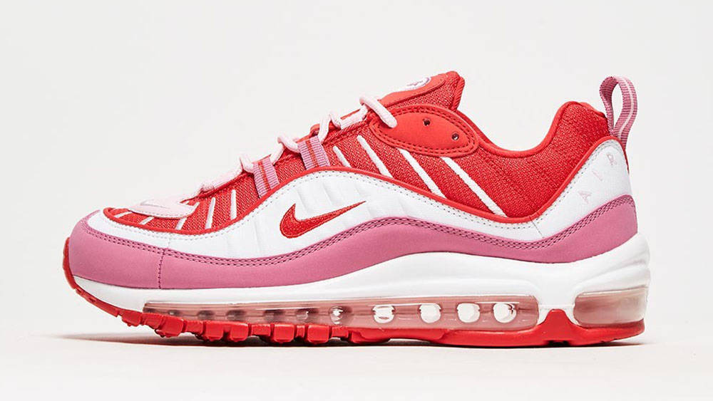 Nike air Max 98 white red pink FA