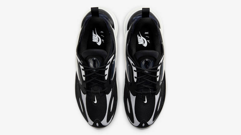 nike air max zephyr black and white