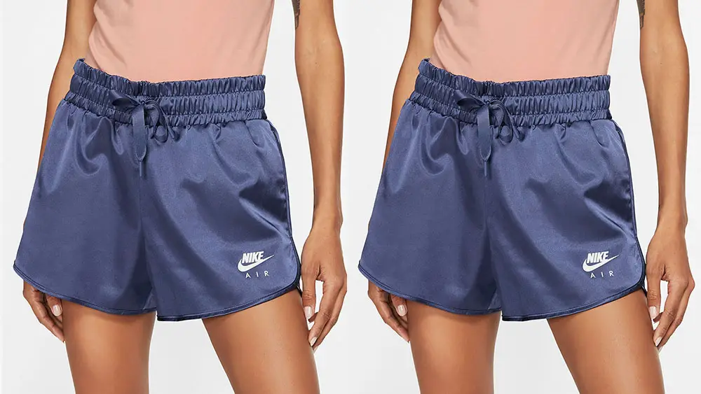 nike satin shorts
