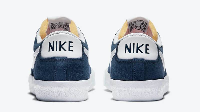 Nike Blazer Low 77 Navy White DA7254-400 back