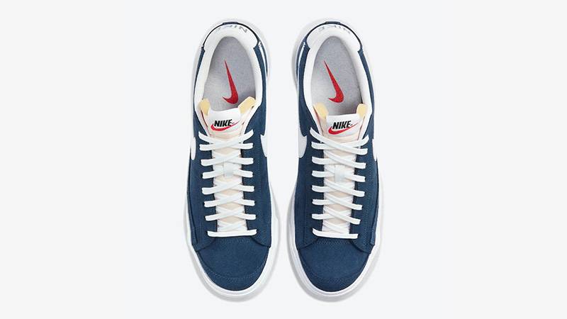 Nike Blazer Low 77 Navy White DA7254-400 middle