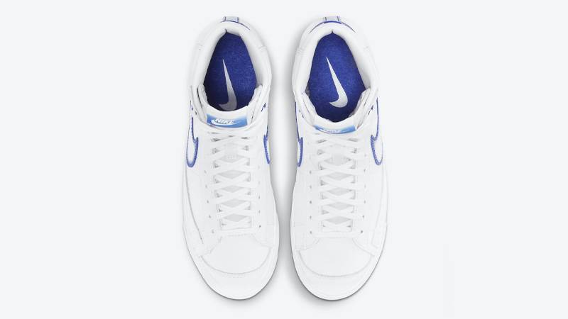 Nike Blazer Mid 77 Airbrush White Royal Middle