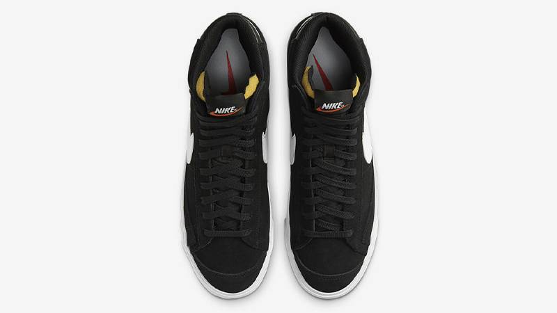 Nike Blazer Mid 77 Suede Black White Middle