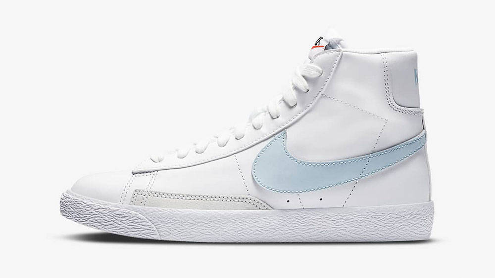 Nike Blazer Mid 77 white blue
