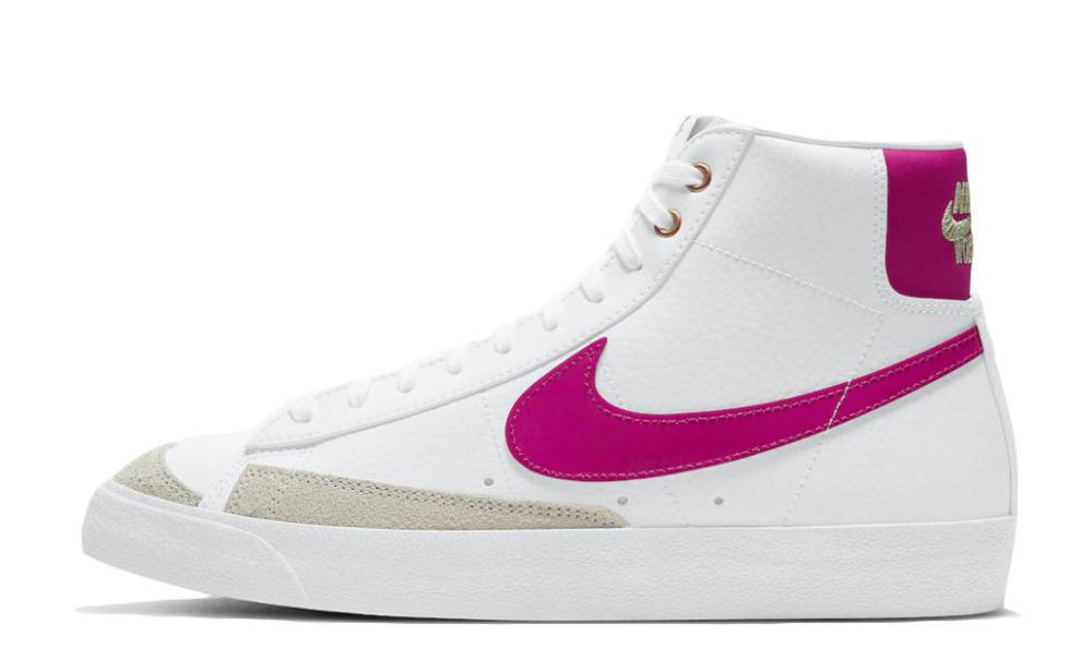 pink nike blazer mids